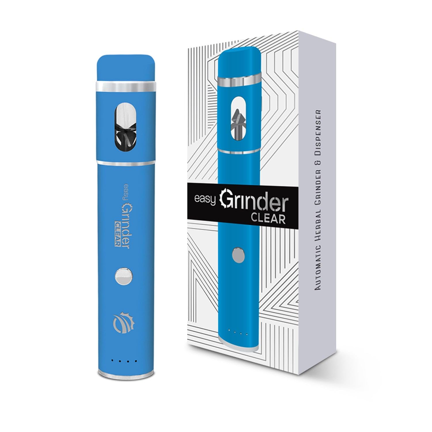 Amazon.com: Easy Grinder Clear Glass Blue Electric Herb Coffee